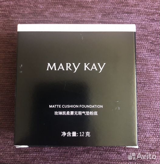 Пудра бесцветная матирующая кушон mary kay