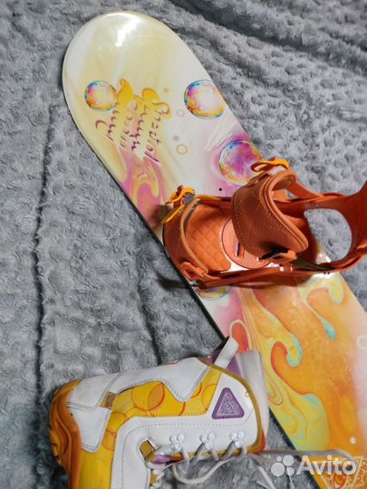 Сноуборд 149 комплект black fire