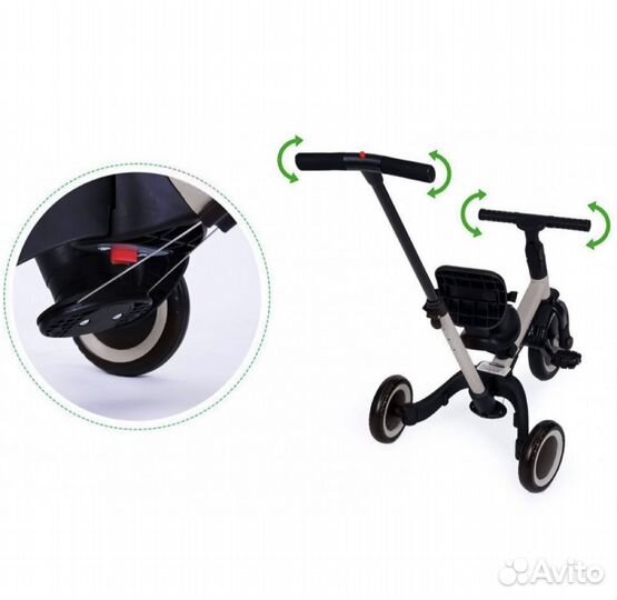 Детский беговел-велосипед 4в1 R-Wings беговел