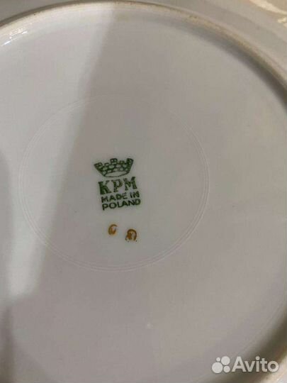 Антикварные тарелки коллекционные