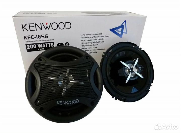 Автомобильные колонки Pioneer, Sony, Kenwood