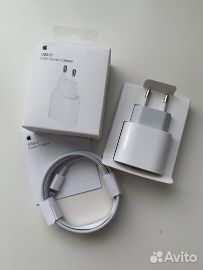 Адаптер питания Apple USB-C 20вт + шнур