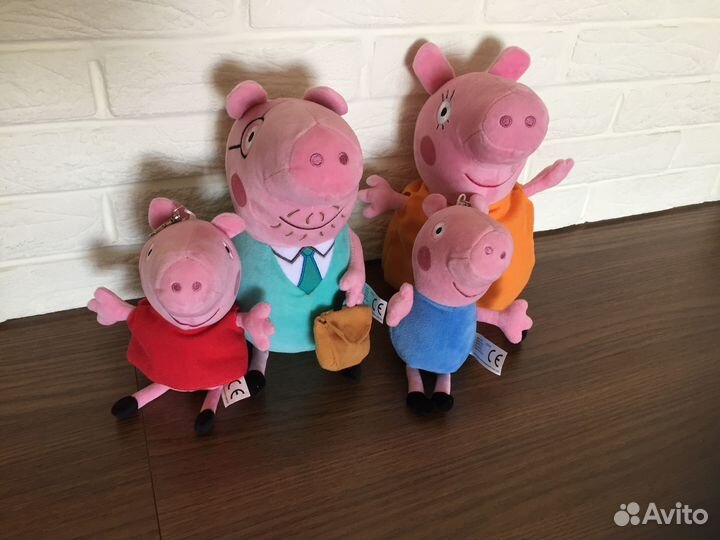 Свинка Пеппа и ее друзья коллекция игрушек
