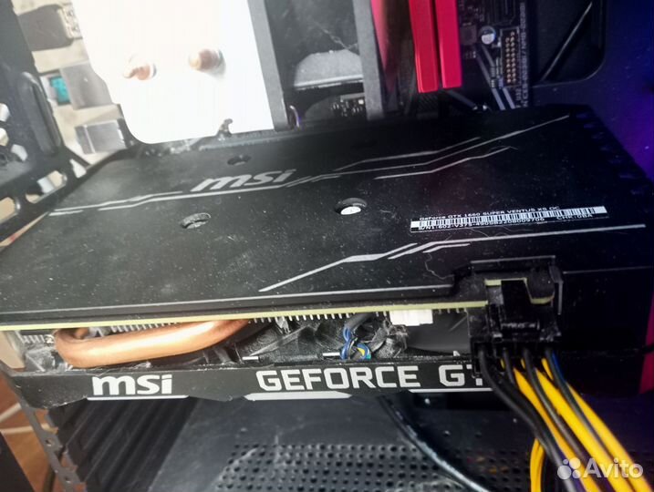 Видеокарта MSI gtx 1660 super 6gb