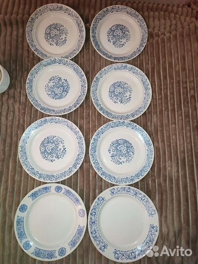 Тарелки разные, соусник СССР