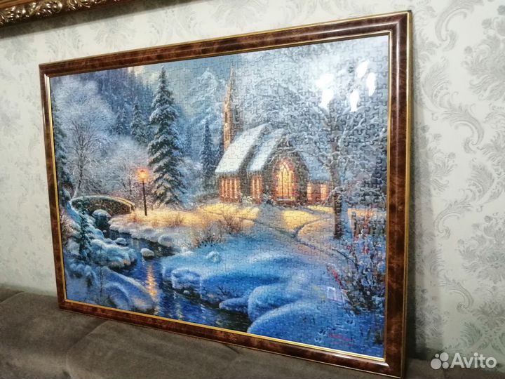 Картина из пазл, 50 на 70, акриловое стеклом(пэт)