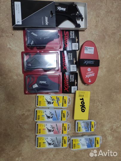 Парафины toko, щетки swix,toko, темляки swix