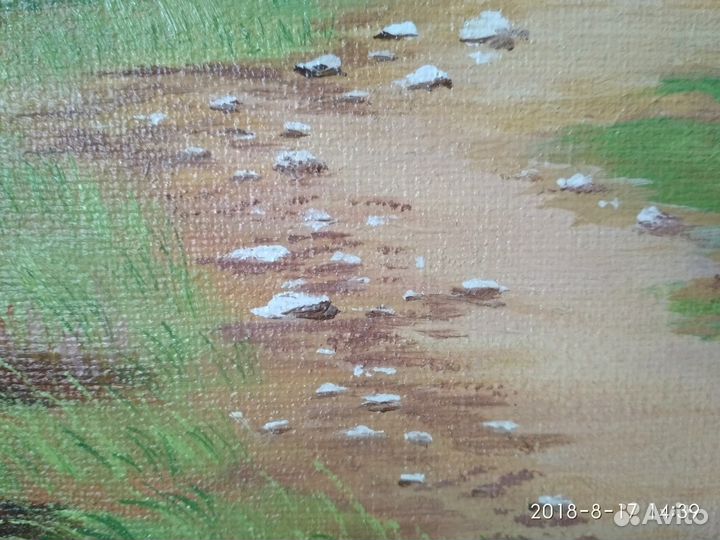 Картина на холсте,работа художника