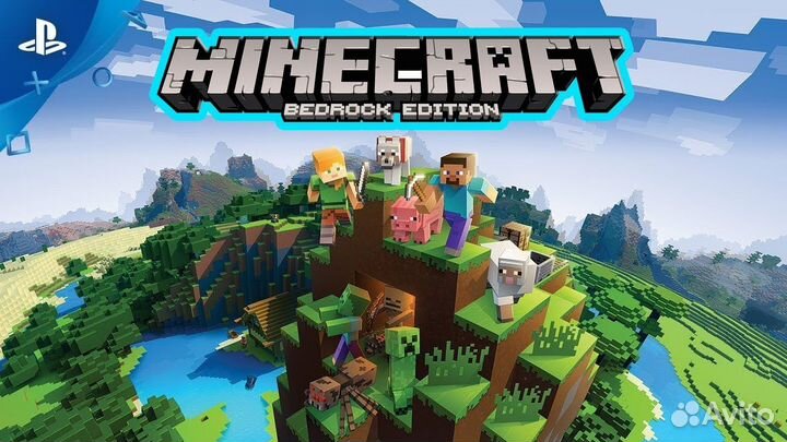Игра Майнкрафт Minecraft для PS4