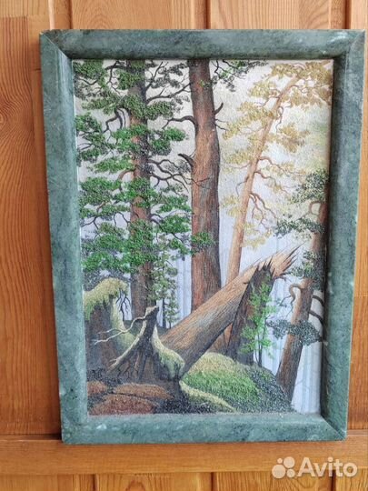 Картина из каменной крошки