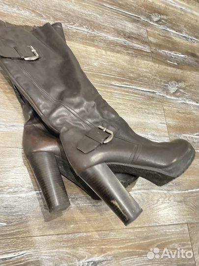 Сапоги женские зимние натуральная кожа