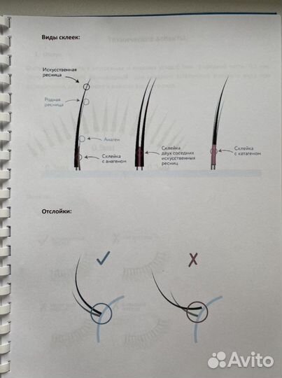 Пособие по наращиванию ресниц