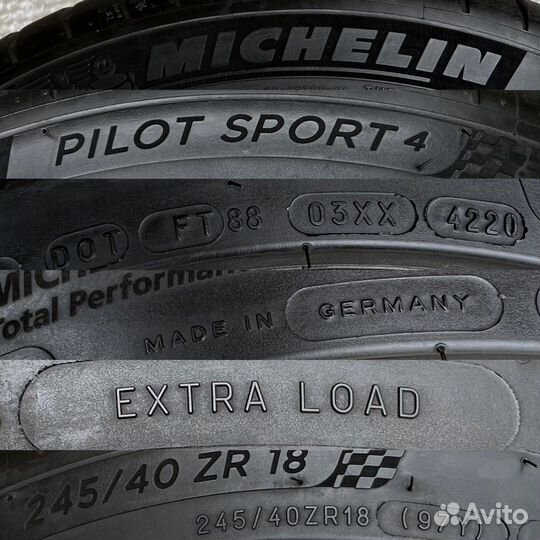 Michelin Pilot Sport 4 245/40 R18