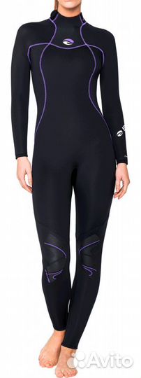 Женский длинный гидрокостюм для дайвинга Nixie Ful