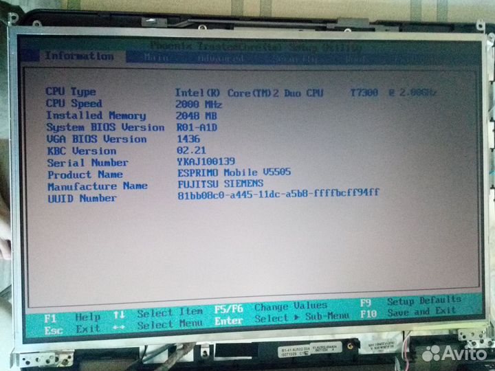 Матрица для ноутбука samsung