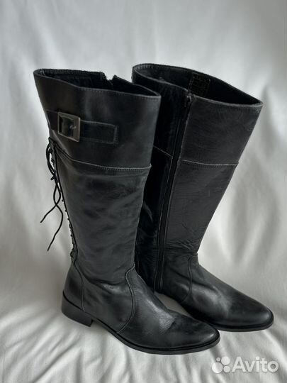 Сапоги женские натуральная кожа