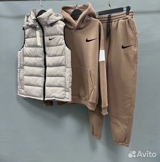 Комтюм nike тройка на флисе