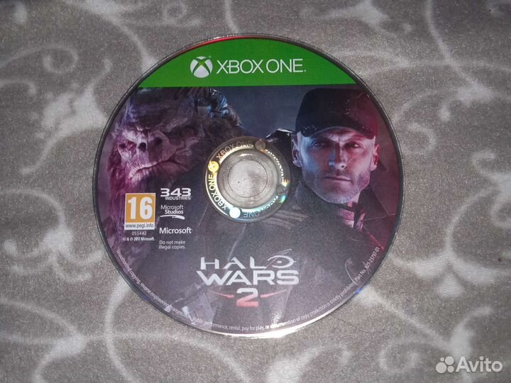 Диск на xbox ONE. 