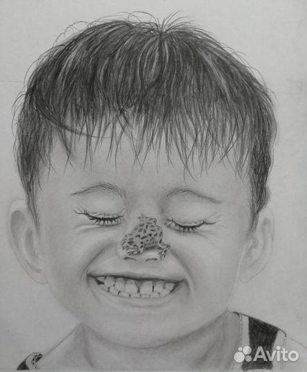 Рисую портрет карандашем на заказ