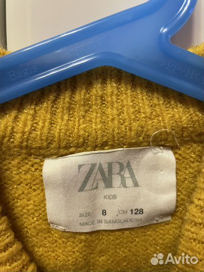 Свитер и шорты zara для девочек
