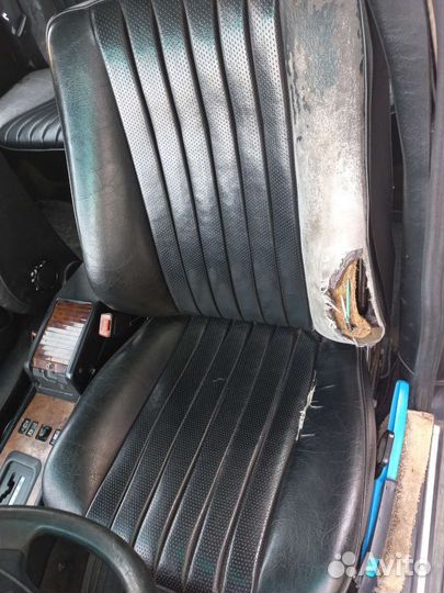 Кожаный салон w124 седан