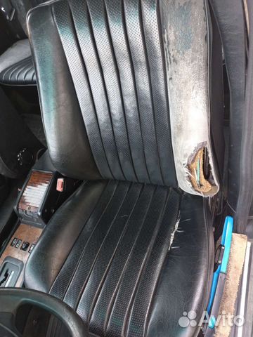 Кожаный салон w124 седан