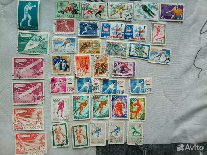 Марки СССР Спорт Туризм в России