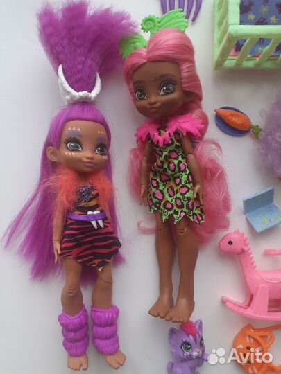 Куклы шарнирные Пещерный клуб