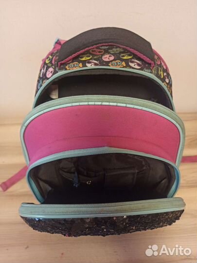 Рюкзак школьный для девочки бу
