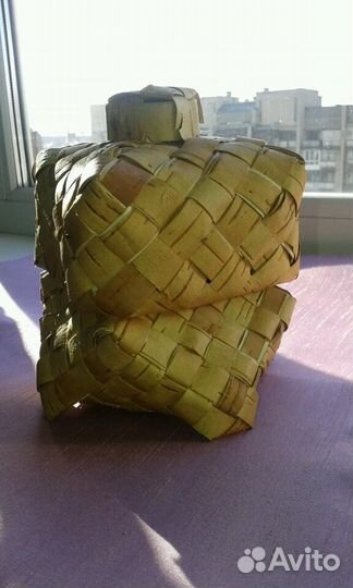 Короб из бересты ранний советский период