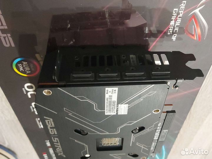 Asus ROG strix RX 5500 XT 8GB Rog strix gaming