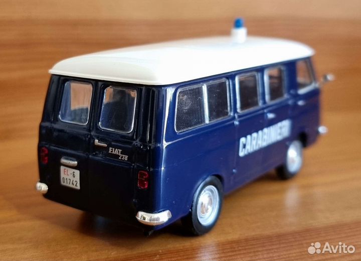 Модель fiat 238 1/43