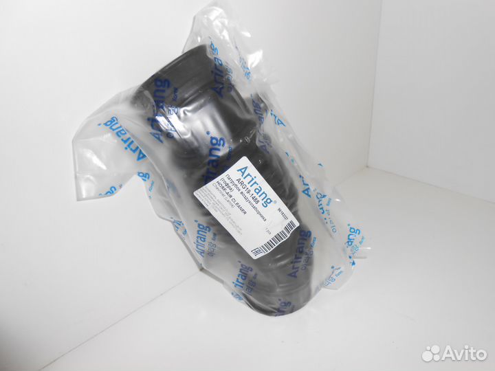 Патрубок воздухозаборника (гофра) Шевроле Ланос