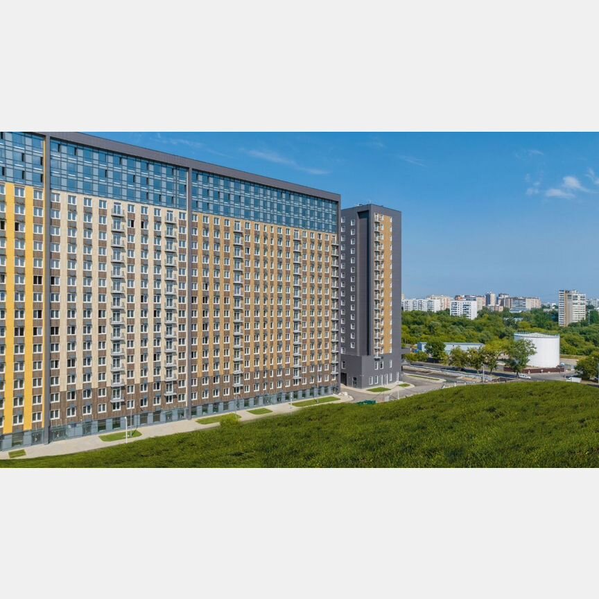 1-к. апартаменты, 60,9 м², 11/18 эт.