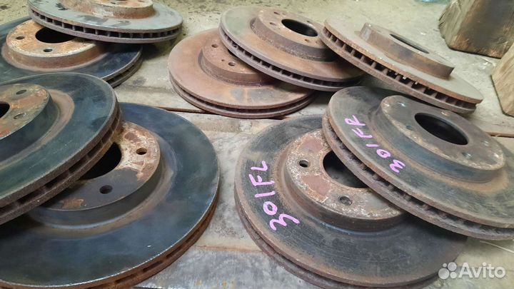 Диск тормозной mitsubishi lancer 10 asx xl