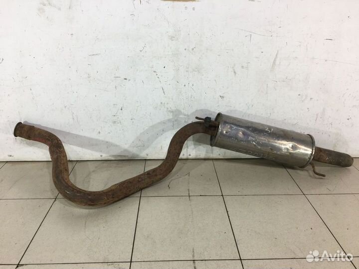 Задняя банка глушителя