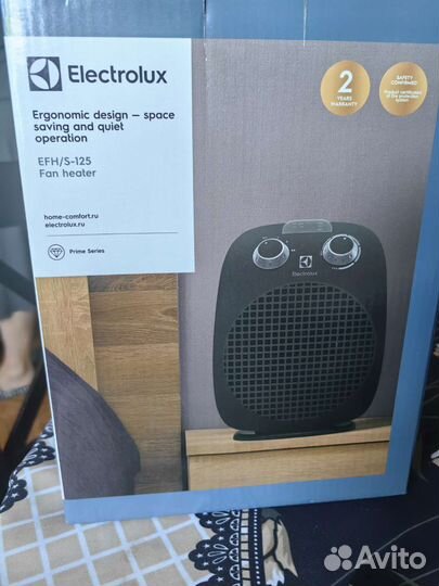 Тепловентилятор Electrolux Prime EFH/S-125