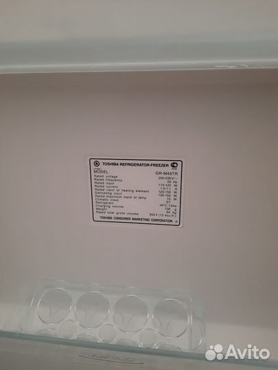 Холодильник toshiba