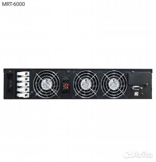Ибп Powercom Macan без батареи 6000VA, Rack 2U, MR