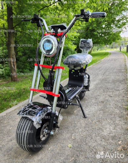 Электроскутер Wolong citycoco c3 pro