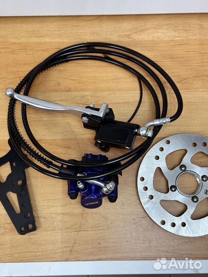 Гидравлика комплект (задняя) на электровелосипед