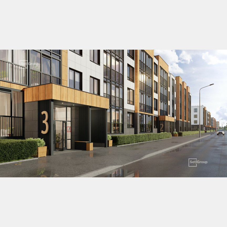 1-к. квартира, 38,5 м², 2/4 эт.