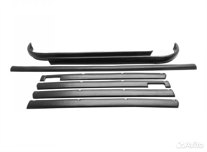 Молдинги на крышу УАЗ 469, Хантер (7 шт.)