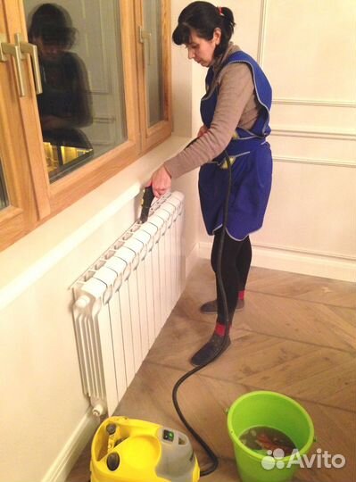Уборка квартир и домов. Мытье окон и балконов
