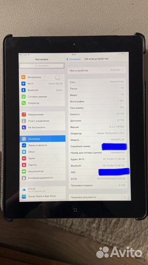 iPad 3 32gb wifi + sim