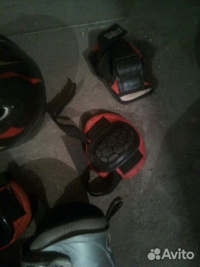 Коньки роликовые раздвижные размер: 31-34