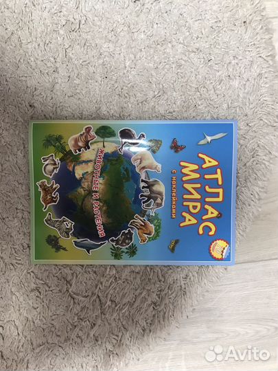 Набор карта мира доя детей