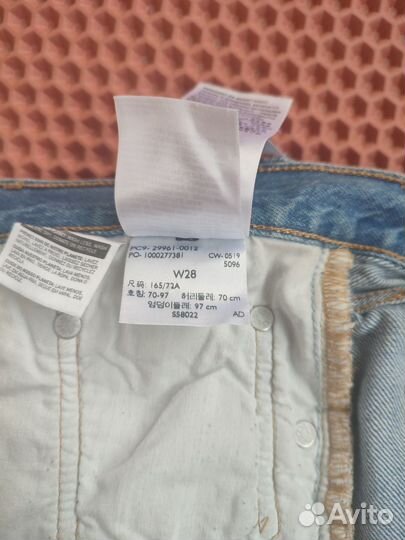 Шорты levis 501 оригинал