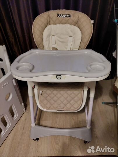Стульчик для кормления babyton трансформер