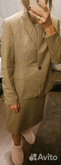 Костюм деловой net work шерсть 48 р
